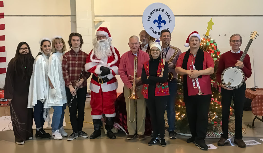Heritage Hall Ramblers at Girls, Inc. on Dec 7th